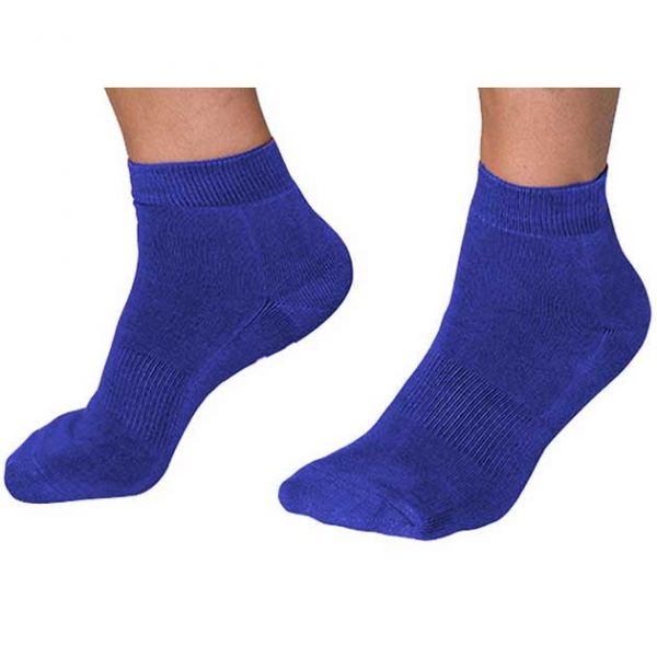 blue bamboo sport sock